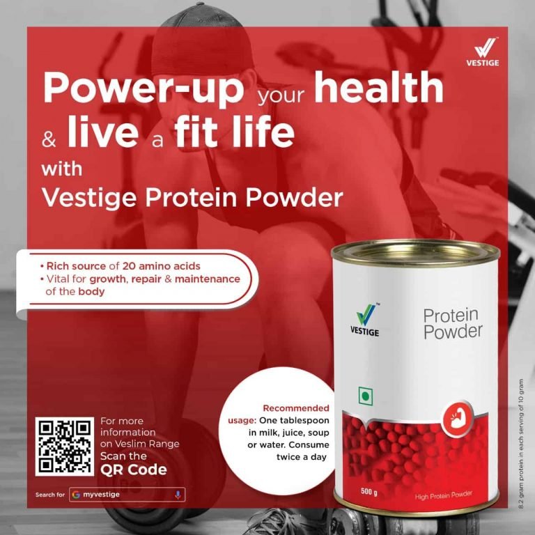 vestige protein powder benefits in hindi